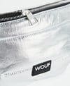 Wouf Bel Çantası Waist Bag Quilted Line Silver_WWQ240039