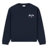 Maison Sacrée Sweatshirt Sur La Neige Lacivert Bakılı_MSSNLBS01