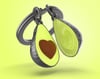 Metalmorphose Anahtarlık Avokado_MTM337-01