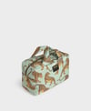 Wouf Makyaj Çantası Large Toiletry Bag Emerald Leopard_TL260002