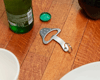 Kikkerland Mushroom Keychain Bottle Opener-Şişe Açacağı Anahtarlık Mantar_KR102