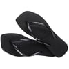 Havaianas Parmakarası Terlik Square Logo Metallic Black/Silver_4148257-2976