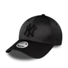 New Era Kadın Şapka New York Yankees Saten Siyah_60434989-990