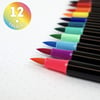 Legami Keçeli Kalem Seti Brush Marker Bright_BUMA0001