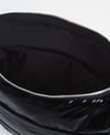 Wouf Omuz Çantası Large Crossbody Bag Quilted Line Black Glossy_WSQ240038