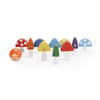 Mini Mushroom Bowling Ahşap Mini Bowling Seti_KID23-F