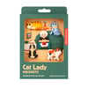 Kikkerland Cat Lady Magnets-Kedi Magnet_MG96
