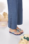 Havaianas Çocuk Terlik Kids Slim Glitter Navy Blue/Turquoise_4146976_1327