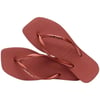 Havaianas Parmakarası Terlik Square Logo Metallic Mahogany_4148257-5416