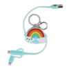 Legami Charge 'N Roll 3 in 1 Şarj Kablosu Rainbow_TRC0002