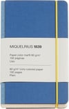 Miquelrius Notebook 1839 - Retro Sert Kapak Çizgisiz Defter Mavi _MR8278
