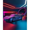 Metalmorphose Supercar Anahtarlık Siyah_MTM224-01