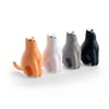 Cat Tea Bag Holders Kedi Şekilli Çay Poşeti Tutucu_CU372