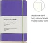 Miquelrius Notebook 1839 - Retro Sert Kapak Çizgisiz Defter Mor_MR8277