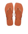 Havaianas Parmakarası Terlik Square Glitter Cerrado Orange_4115549-1766