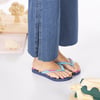 Havaianas Çocuk Terlik Kids Slim Glitter Navy Blue/Turquoise_4146976_1327