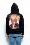 Catch Kapüşonlu Sweatshirt Too Weird Siyah_CATCHFW23-33