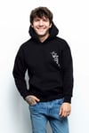 Catch Kapüşonlu Sweatshirt Too Weird Siyah_CATCHFW23-33