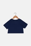 Champion Çocuk Tshirt Flag Logo Lacivert_2881CG-NAVY