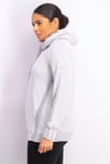 Champion Kapüşonlu Sweatshirt Drawstrings Graphic Gri_110179-S18-EZ009