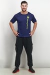 Champion Tshirt Athletic Fit Lacivert_214168-S20-BS508