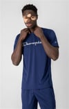 Champion Tshirt Uomo Tecnica Lacivert_214166-S21-BS025