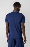Champion Tshirt Uomo Tecnica Lacivert_214166-S21-BS025