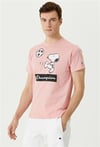 Champion Tshirt x Peanuts Açık Pembe_101760469_845