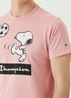 Champion Tshirt x Peanuts Açık Pembe_101760469_845