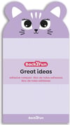 Miquelrius Back2Fun Post It Great Ideas Kedi_MR28717