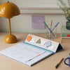 Kikkerland Inkerie Magnetic Weekly Desk Planner-Manyetik Haftalık Masa Planlayıcısı_INK05-F
