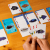 Kıkkerland 3-D Fish Cards-3-D Oyun Kartı Balık Temalı_GG241
