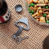 Kikkerland Mushroom Keychain Bottle Opener-Şişe Açacağı Anahtarlık Mantar_KR102