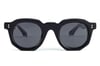 Freesbee Güneş Gözlüğü Dorris Clear Black _DO-BLKTRANS