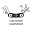 Gentlemen's Hardware Çok Amaçlı Bisiklet Tamir Seti_GEN291UK