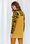 Knitss Jile Triko Elbise Saf Yün Sarı_1904015106