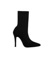 Knitss Triko Bootie Stiletto Siyah_200406110