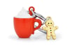 Metalmorphose Anahtarlık Köpüklü Fincan & Gingerbread_MTM152-01