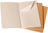 Moleskine Defter Cahiers 13 x 21 cm. Kraft Çzigili_MOLCAHLK4987