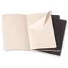 Moleskine Defter Cahiers 13 x 21 cm. Siyah Çizgili_MOLCAHLS4956