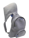 Morikukko Grey Basic Blue Kids Çıkabilir Kapüşonlu Sırt Çantası_MK-GMS