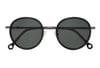 Parafina Güneş Gözlüğü Huracan II Black Green_HU2-BLC-DGN