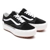 Vans Ayakkabı Old Skool Stacked Suede Canvas Black_VN0A4U155ZN1