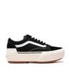 Vans Ayakkabı Old Skool Stacked Suede Canvas Black_VN0A4U155ZN1