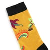 Vans Çorap Classic Print Golden Yellow_VN0A7S9HF3X1