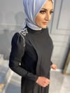 52540 ÖZEL TASARIM TAŞ İŞLEME DETAYLI ETEKLİ TAKIM