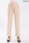 FAMELİN 1570 GENİŞ PAÇA LÜKS KREP PANTALON