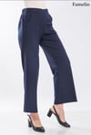 FAMELİN 1570 GENİŞ PAÇA LÜKS KREP PANTALON