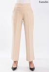 FAMELİN 1570 GENİŞ PAÇA LÜKS KREP PANTALON