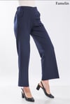 FAMELİN 1570 GENİŞ PAÇA LÜKS KREP PANTALON